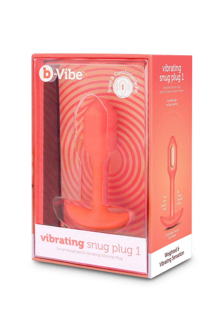 B-Vibe vibrerende Snug Plug S | Buttplug - B-Vibe | SIN&LACE