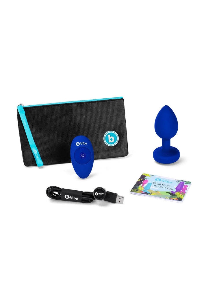 B-Vibe vibrerende juweel Plug L/XL | Buttplug - B-Vibe | SIN&LACE