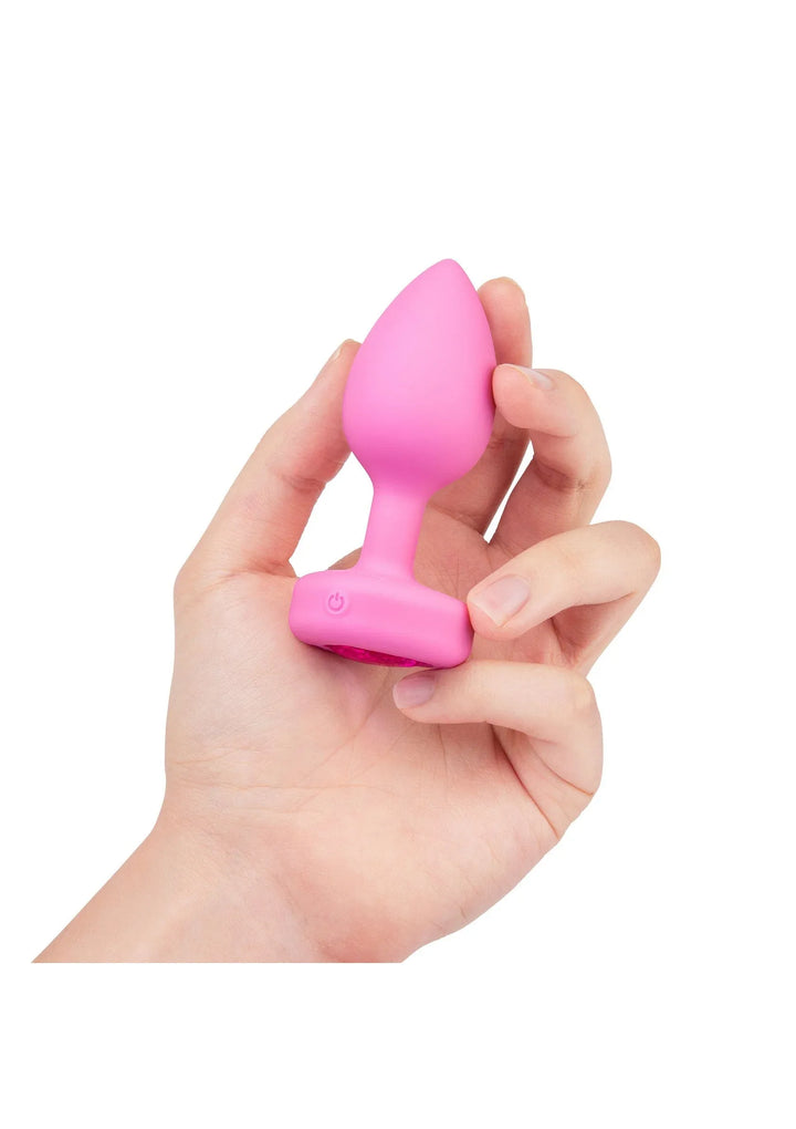 B-Vibe vibrerende Heart Plug S/M | Buttplug - B-Vibe | SIN&LACE