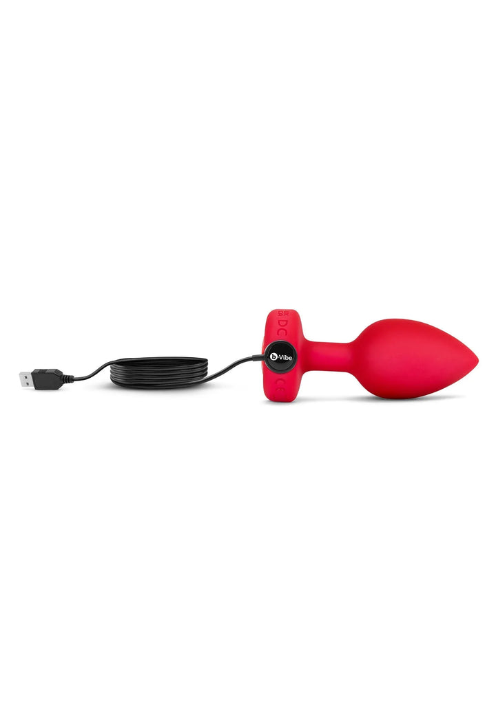 B-Vibe vibrerende Heart Plug M/L | Buttplug - B-Vibe | SIN&LACE