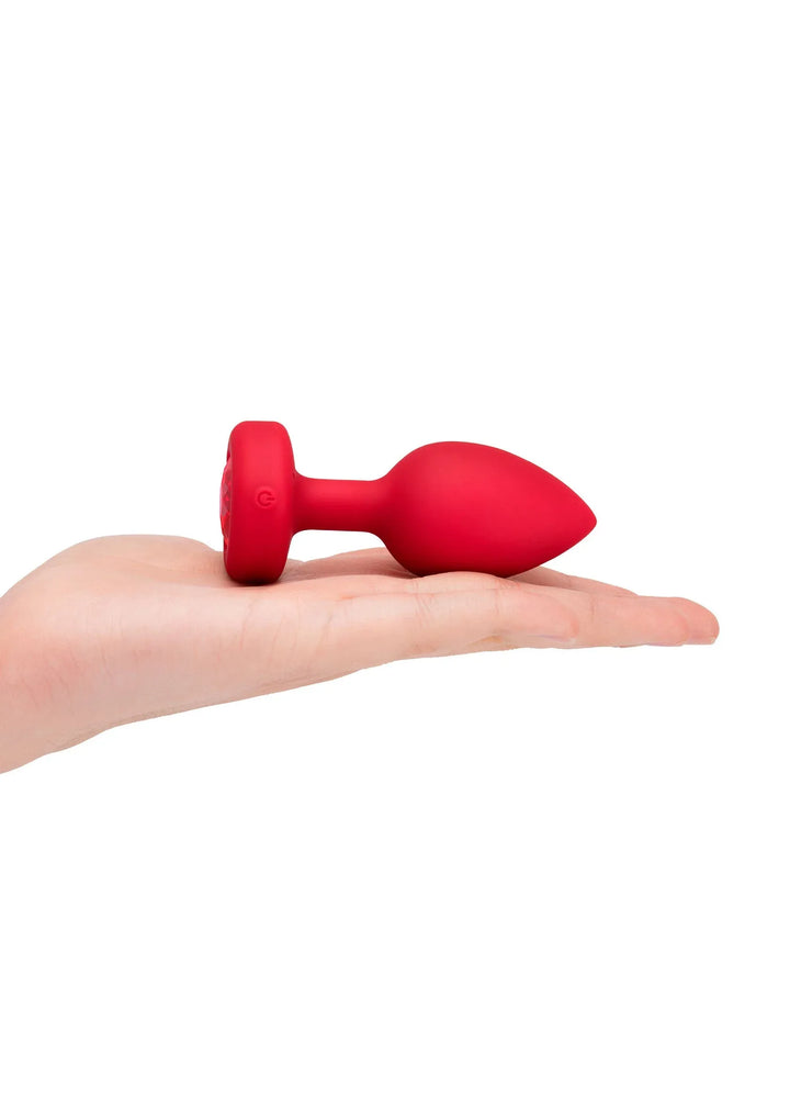 B-Vibe vibrerende Heart Plug M/L | Buttplug - B-Vibe | SIN&LACE