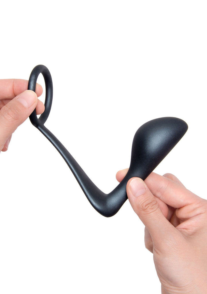 B-Vibe Ringer Cock Ring & Plug