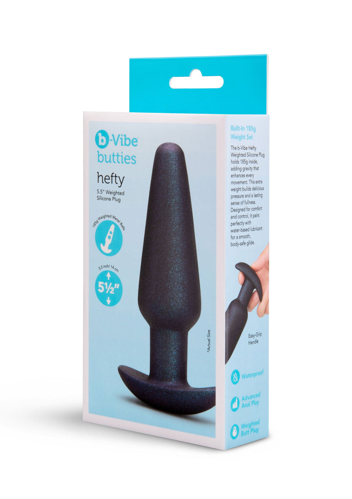 B-Vibe Butties Hefty verzwaarde buttplug