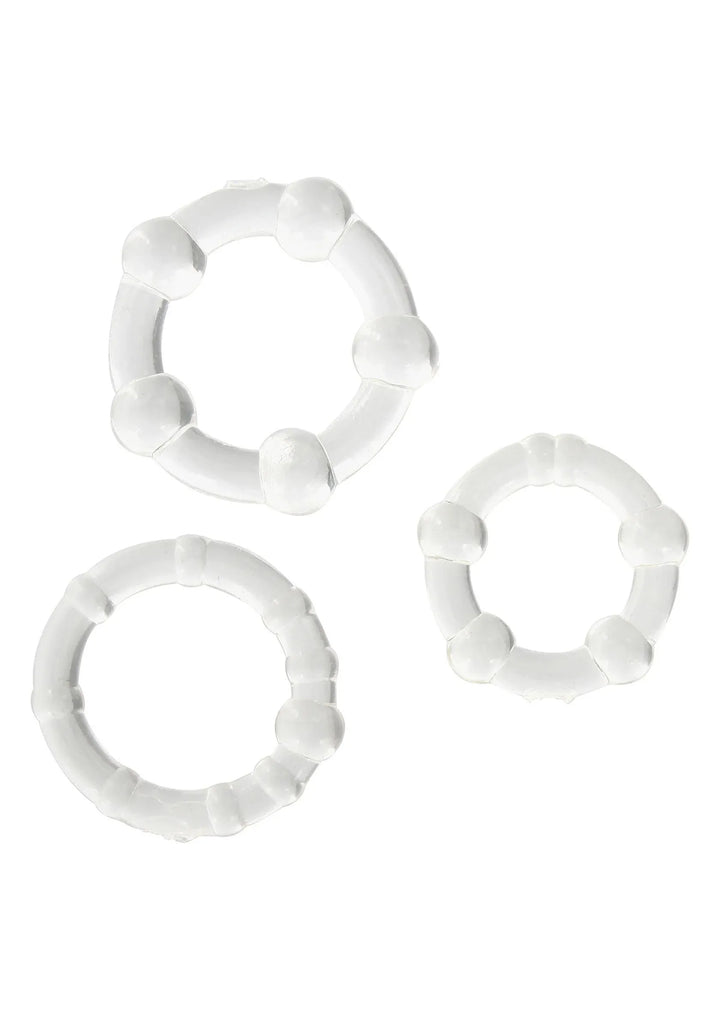 Stay Hard - Three Rings Cockring | Cockring - Scala Selection | SIN&LACE