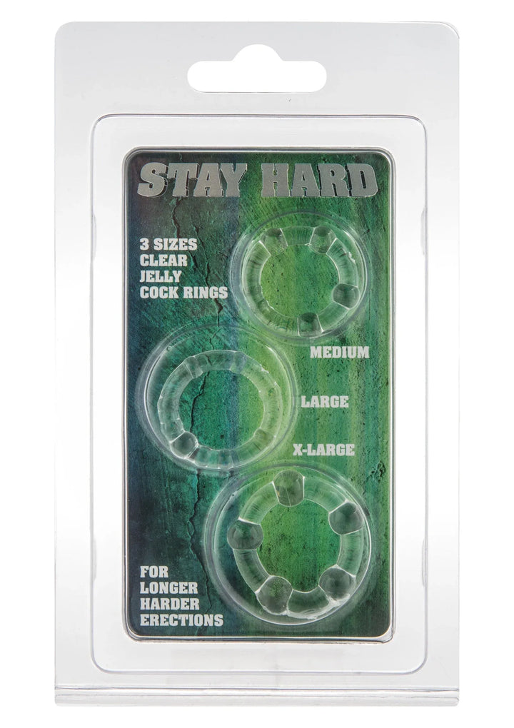 Stay Hard - Three Rings Cockring | Cockring - Scala Selection | SIN&LACE