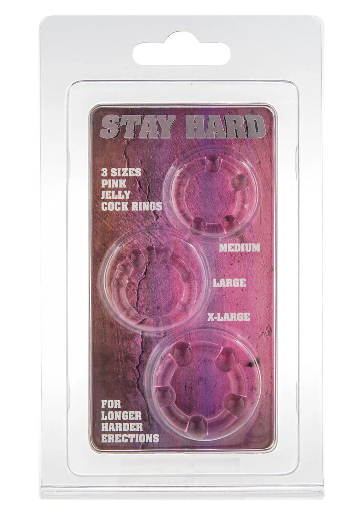 Stay Hard - Three Rings Cockring | Cockring - Scala Selection | SIN&LACE