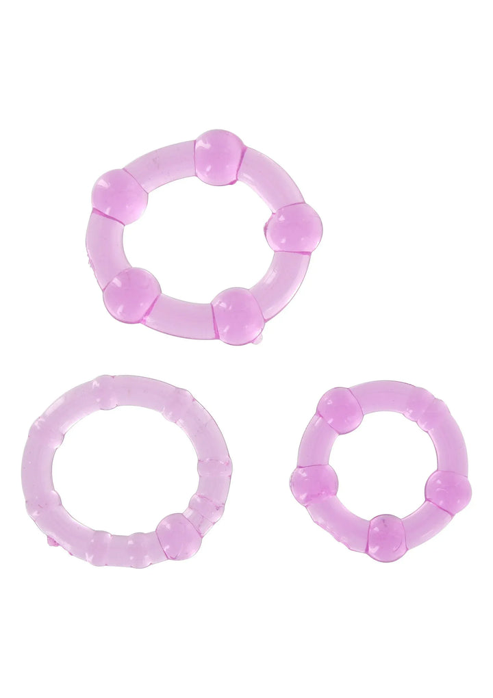 Stay Hard - Three Rings Cockring | Cockring - Scala Selection | SIN&LACE