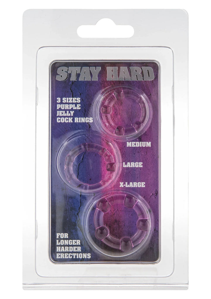 Stay Hard - Three Rings Cockring | Cockring - Scala Selection | SIN&LACE