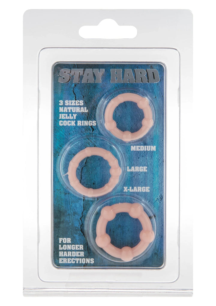 Stay Hard - Three Rings Cockring | Cockring - Scala Selection | SIN&LACE