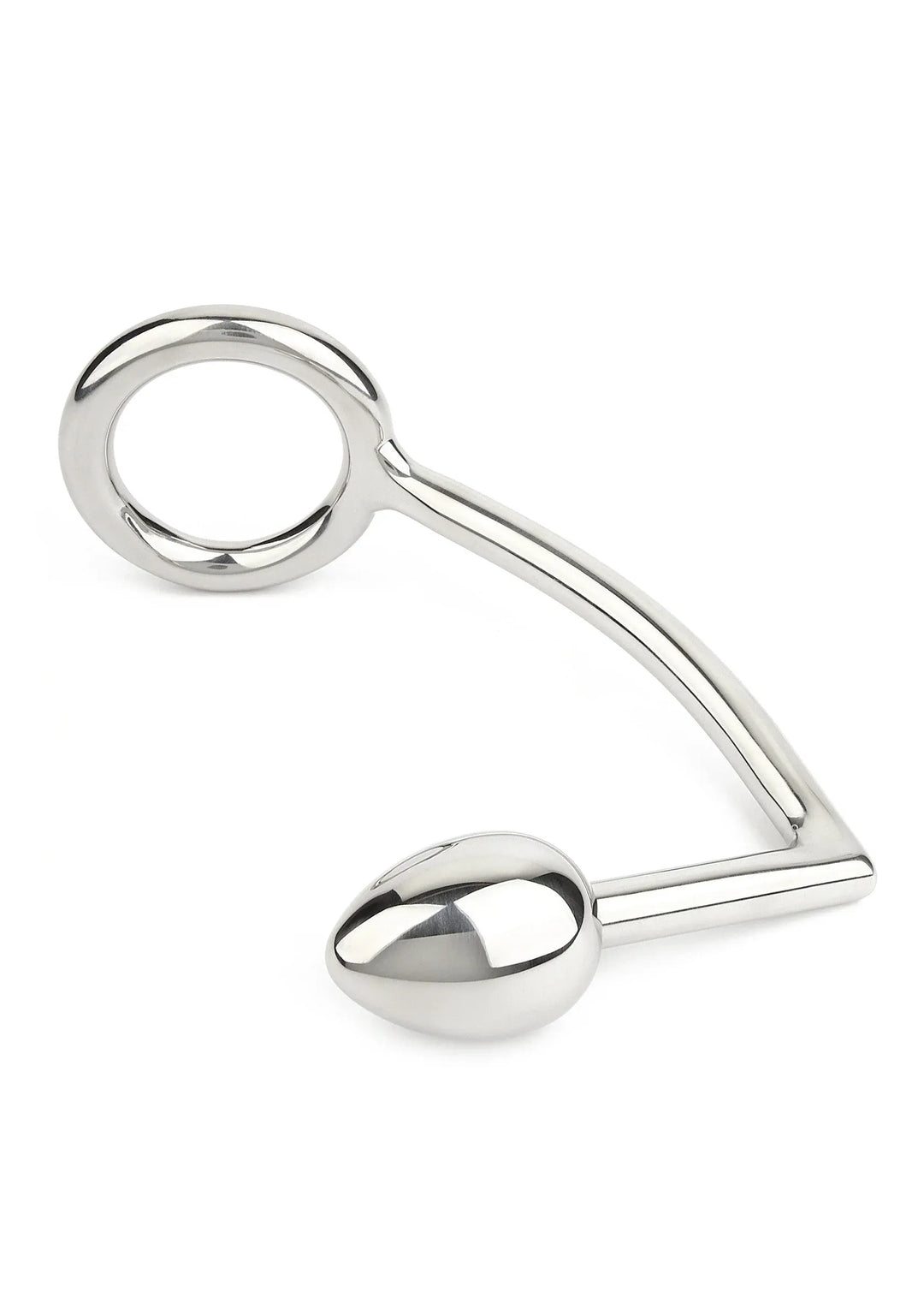 Ass Hitch Egg 30 mm / Cockring 40 mm | Cockring - Mr. Steel | SIN&LACE