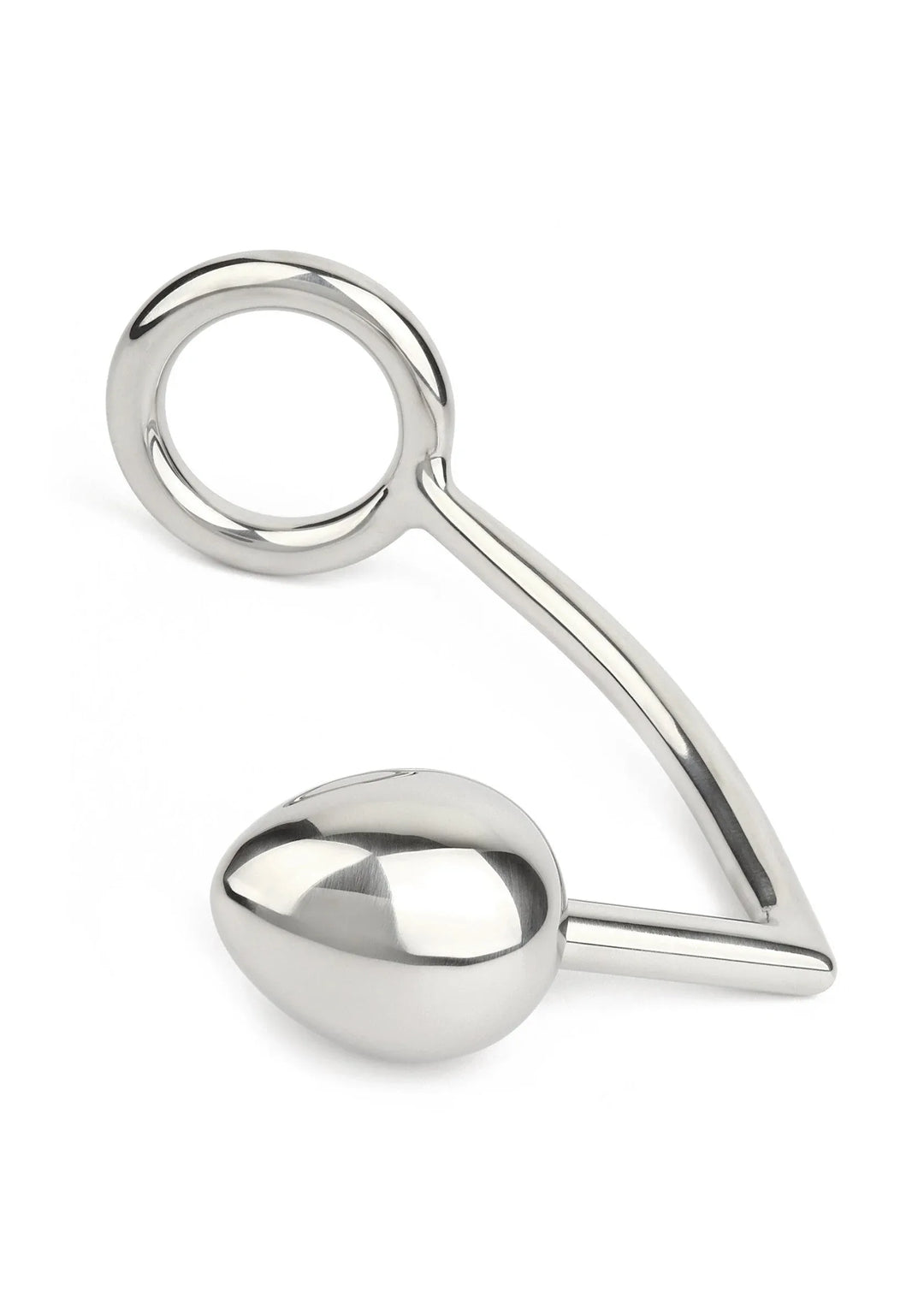 Ass Hitch Egg 40 mm / Cockring 40 mm | Cockring - Mr. Steel | SIN&LACE
