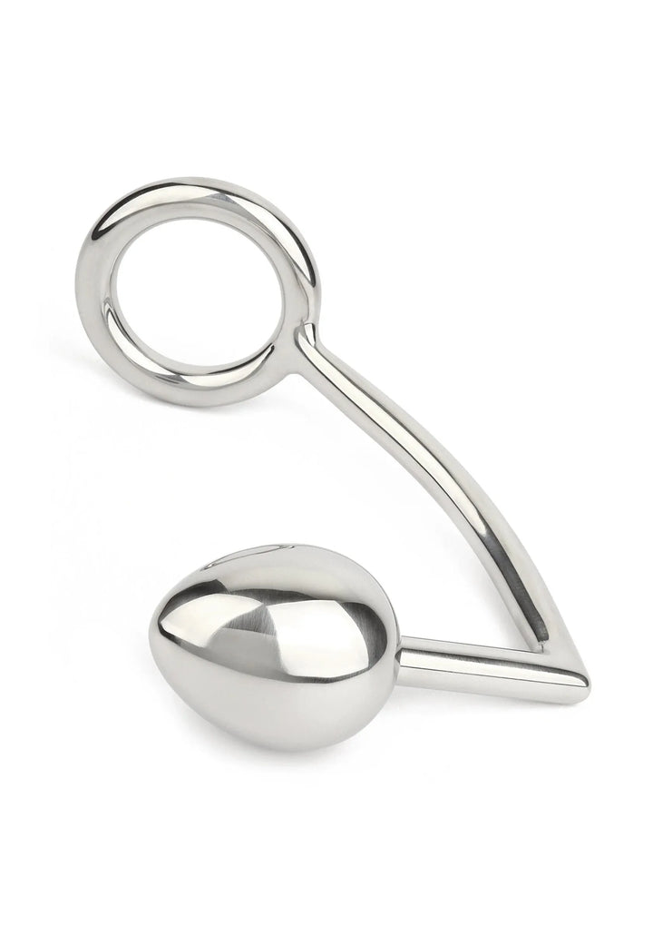 Ass Hitch Egg 40 mm / Cockring 40 mm | Cockring - Mr. Steel | SIN&LACE