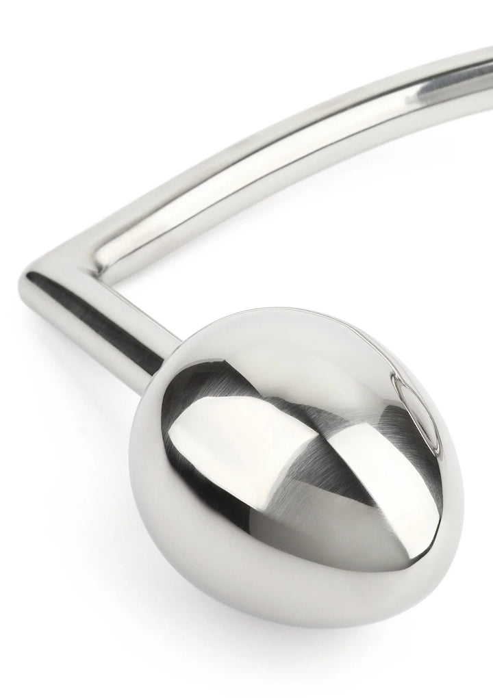 Ass Hitch Egg 40 mm / Cockring 40 mm | Cockring - Mr. Steel | SIN&LACE