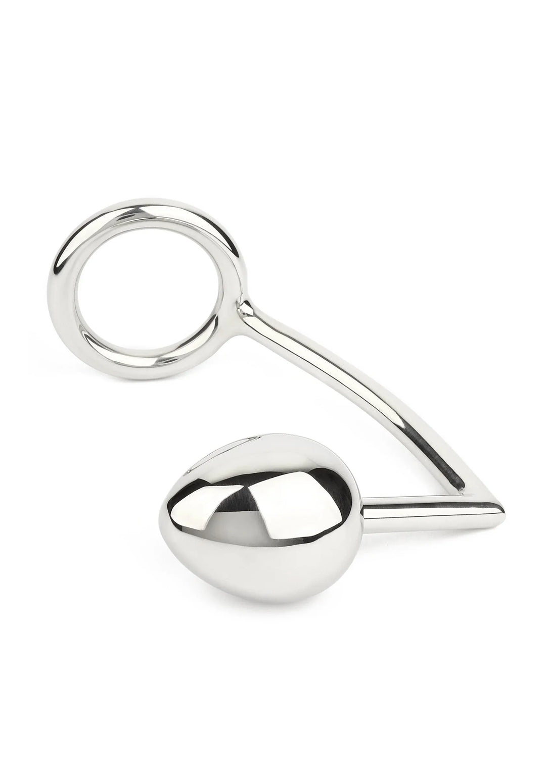 Ass Hitch Egg 45 mm / Cockring 45 mm | Cockring - Mr. Steel | SIN&LACE