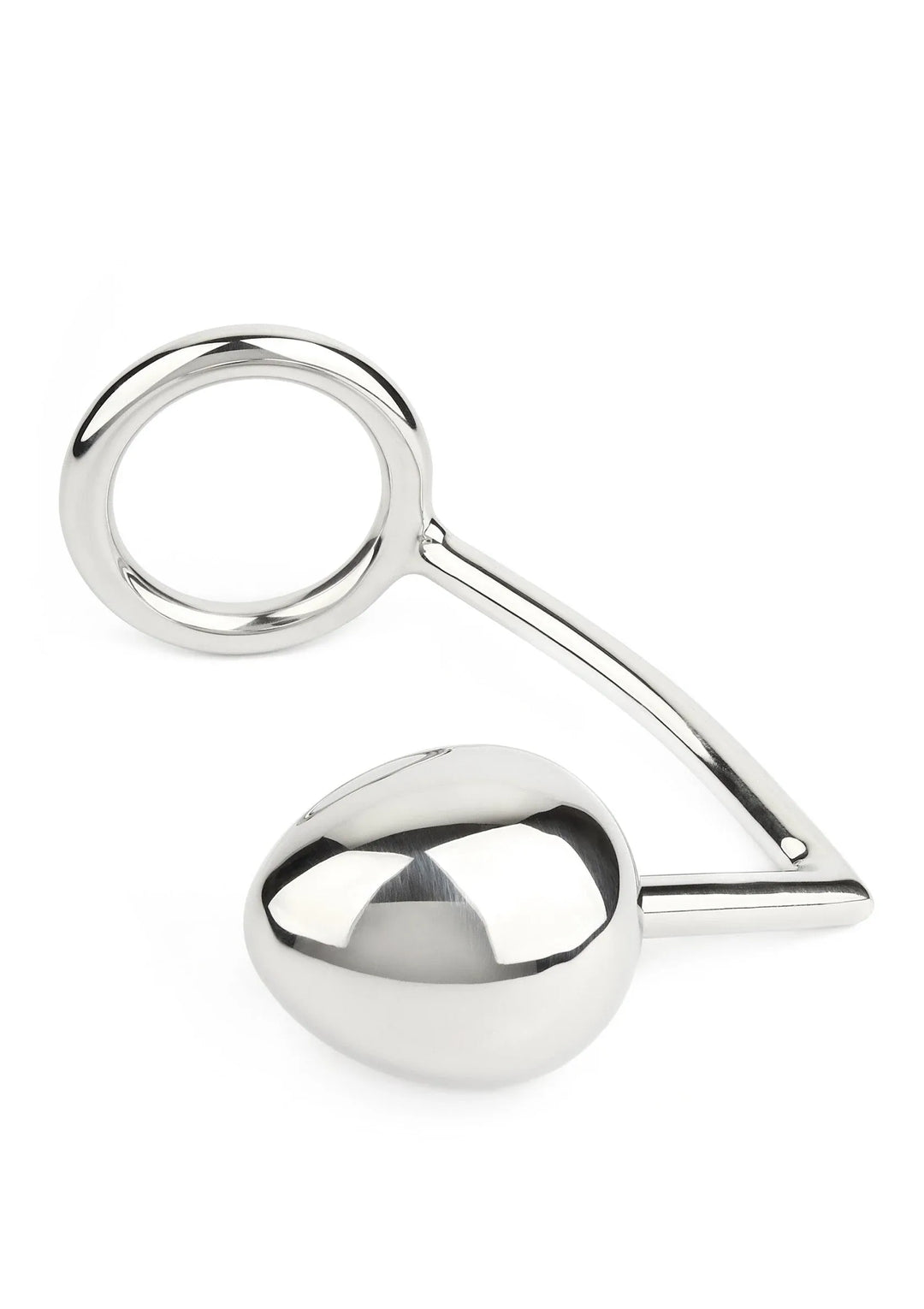 Ass Hitch Egg 50 mm / Cockring 50 mm | Cockring - Mr. Steel | SIN&LACE