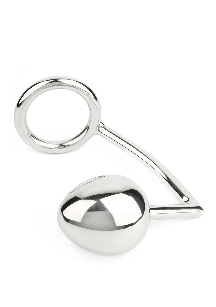 Ass Hitch Egg 50 mm / Cockring 50 mm | Cockring - Mr. Steel | SIN&LACE