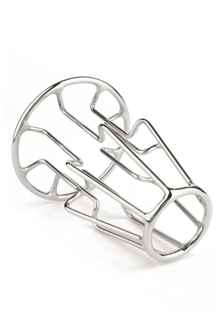 Mr. Steel Trapezoid Buttplug Medium | Tunnelplug - Mr. Steel | SIN&LACE