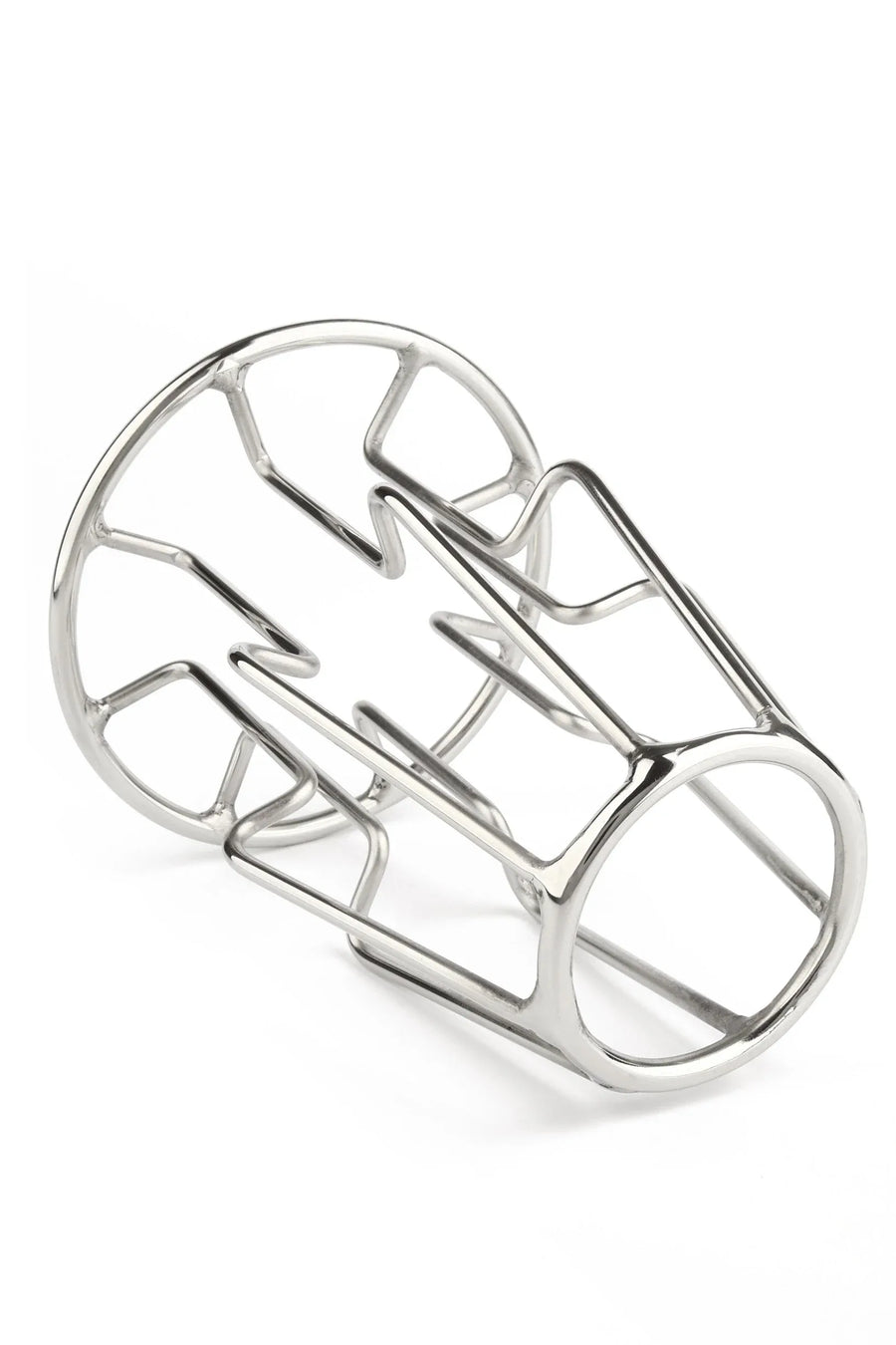 Mr. Steel Trapezoid Buttplug Large | Tunnelplug - Mr. Steel | SIN&LACE