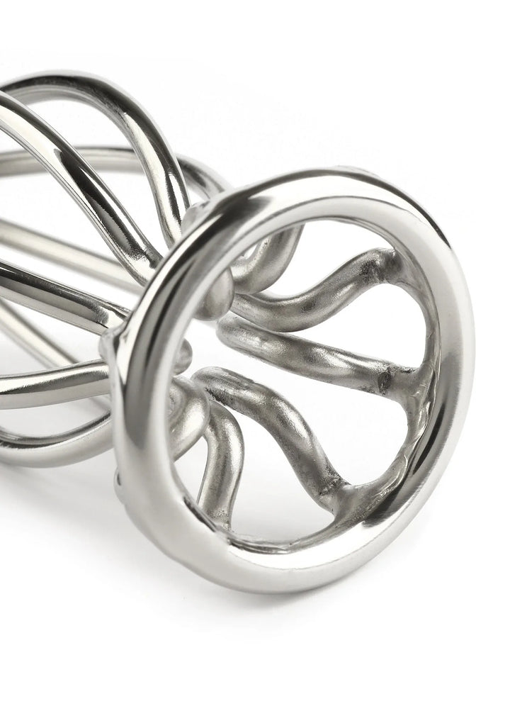 Mr. Steel Round wire Buttplug Medium | Tunnelplug - Mr. Steel | SIN&LACE