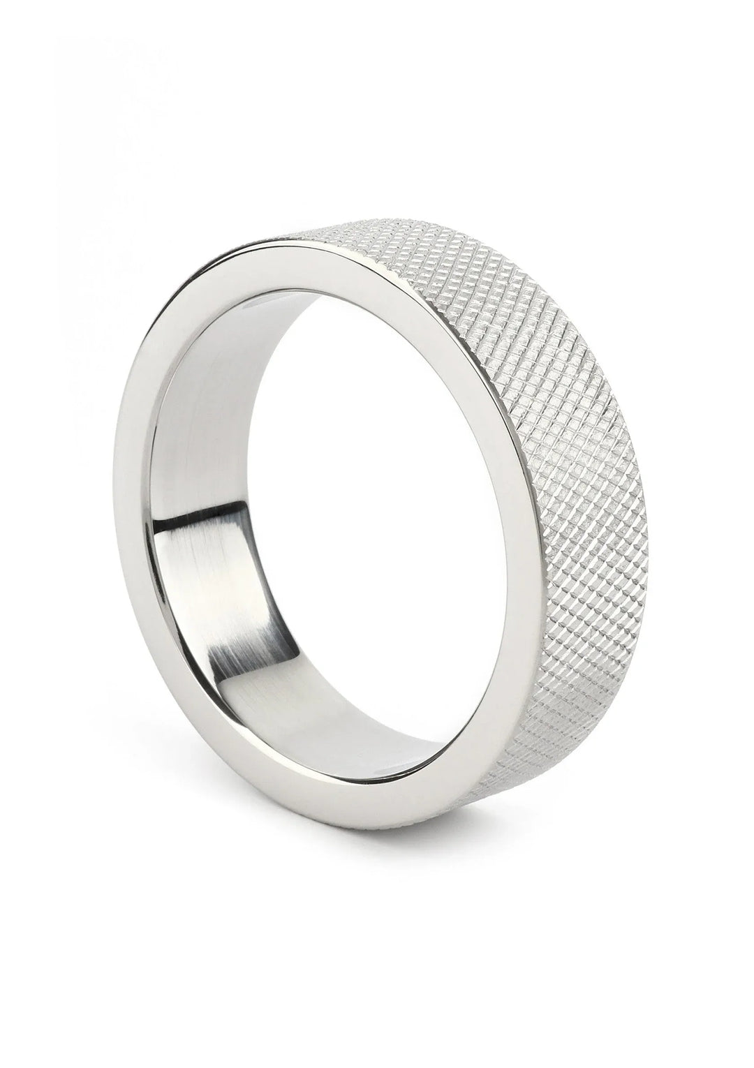 CrissCross C-Ring 45mm Cockring | Cockring - Mr. Steel | SIN&LACE
