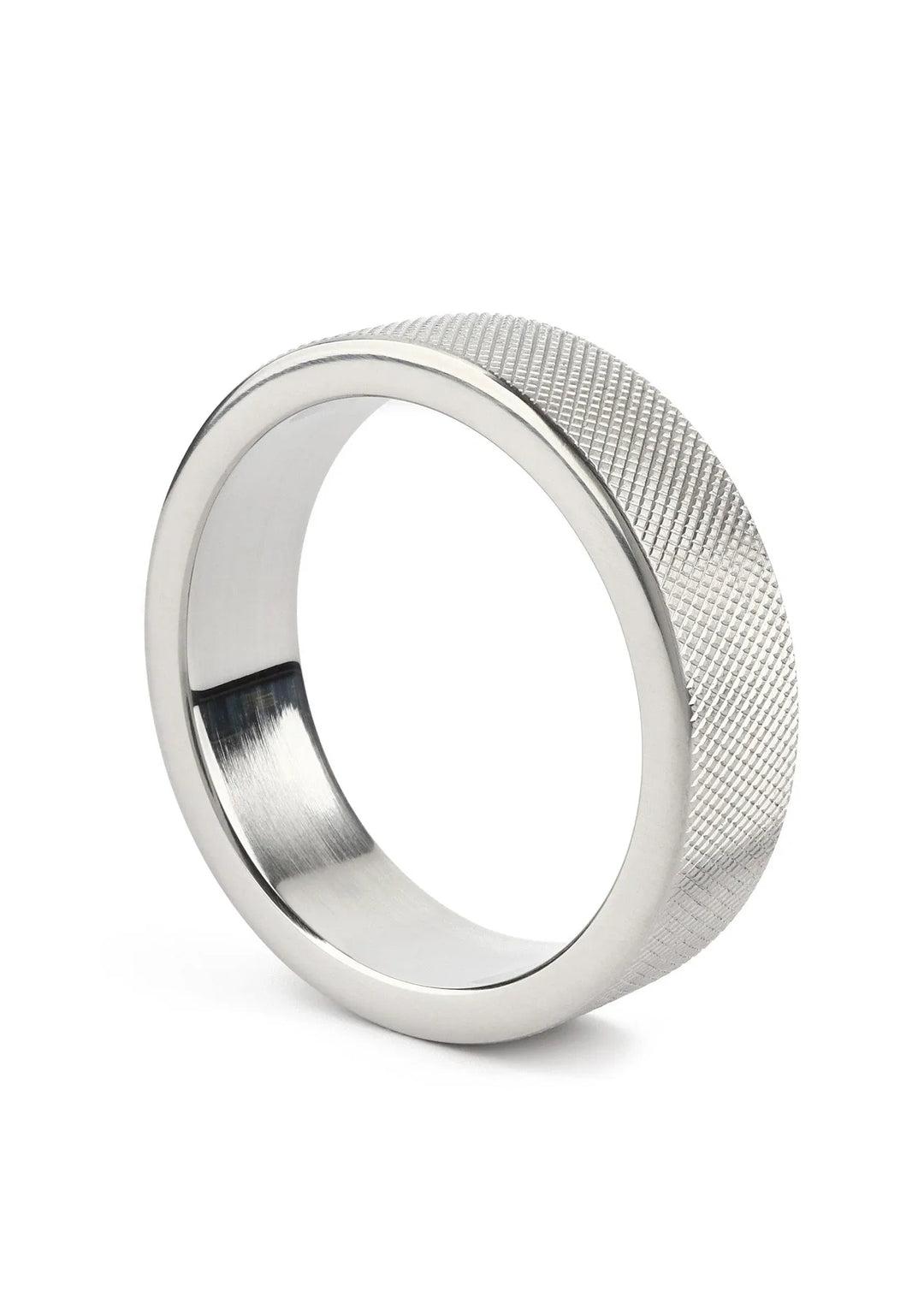 CrissCross C-Ring 50mm Cockring | Cockring - Mr. Steel | SIN&LACE