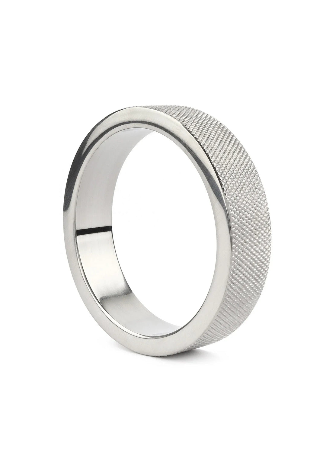CrissCross C-Ring 55mm Cockring | Cockring - Mr. Steel | SIN&LACE