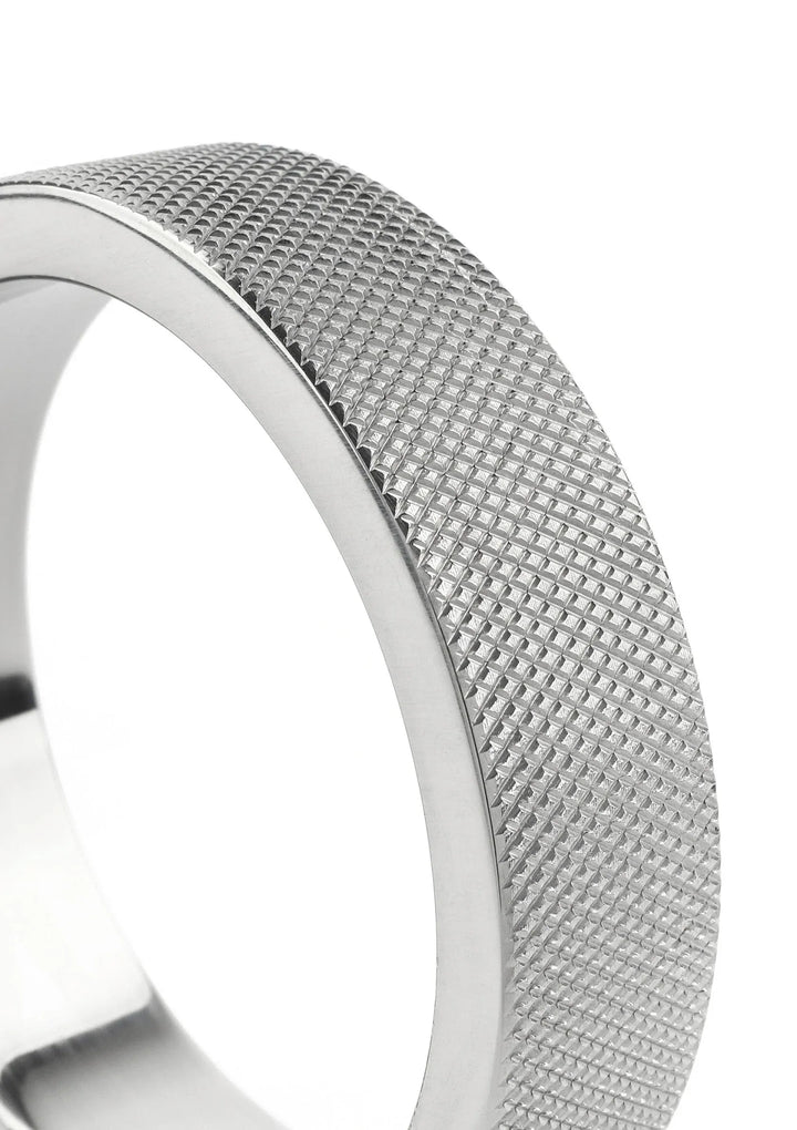 CrissCross C-Ring 55mm Cockring | Cockring - Mr. Steel | SIN&LACE