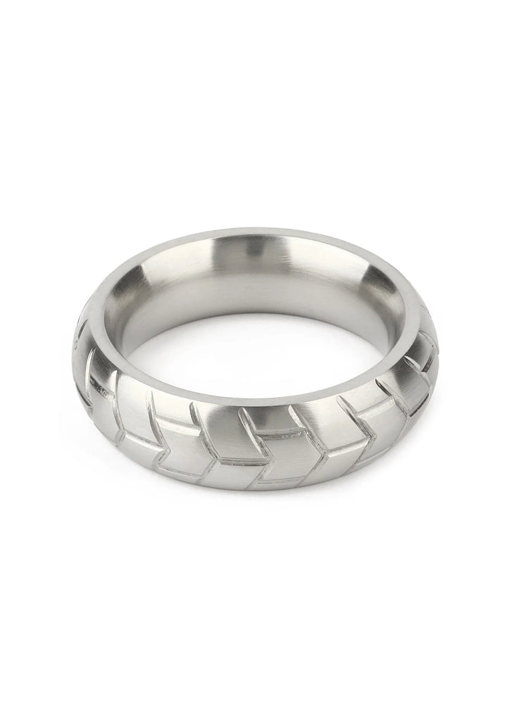 MeGa Tire C-Ring Satin 40mm Cockring | Cockring - Mr. Steel | SIN&LACE