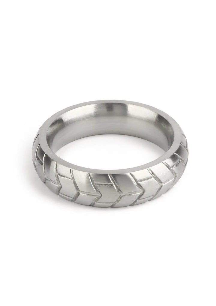 MeGa Tire C-Ring Satin 50mm Cockring | Cockring - Mr. Steel | SIN&LACE