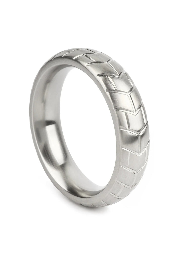MeGa Tire C-Ring Satin 55mm Cockring | Cockring - Mr. Steel | SIN&LACE