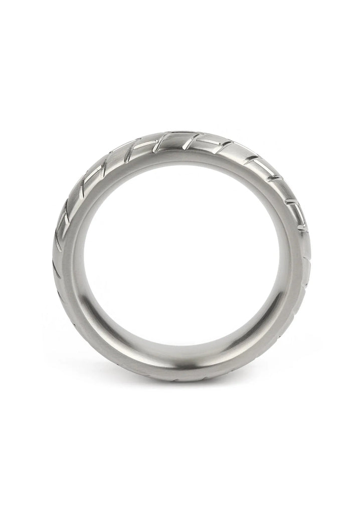 MeGa Tire C-Ring Satin 55mm Cockring | Cockring - Mr. Steel | SIN&LACE