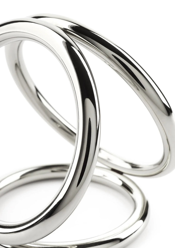 Triad Chamber C-Ring Large Cockring | Cockring - Mr. Steel | SIN&LACE