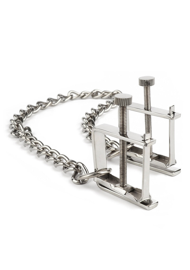Mr. Steel Press tepelklemmen met ketting