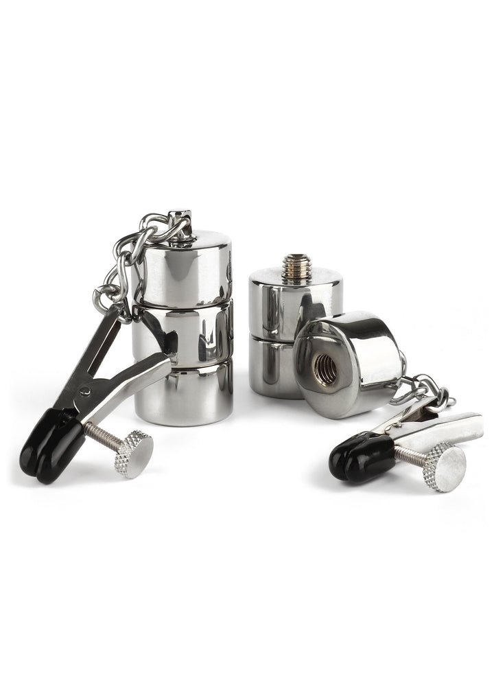 Mr. Steel Aligator Nipple Clamps Weights tepelklemmen