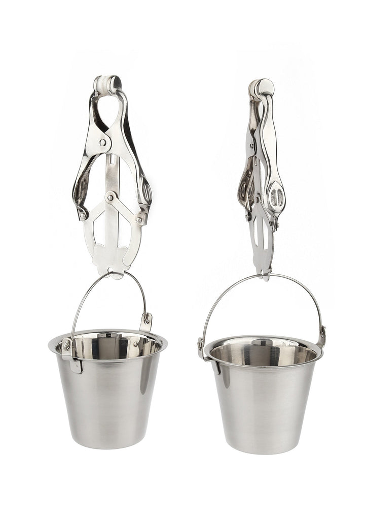 Mr. Steel Nipple Clamps with Buckets tepelklemmen
