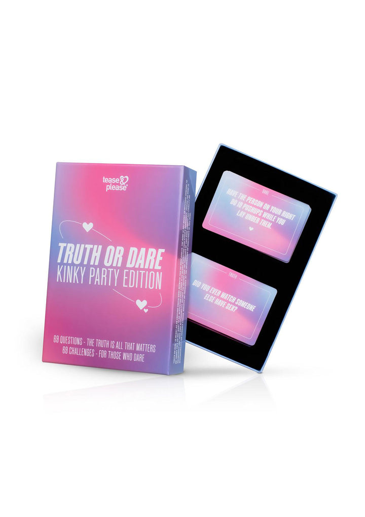 Tease & Please Truth or Dare Kinky Party Kaartspel Engelstalig - productfoto 2 | SIN&LACE