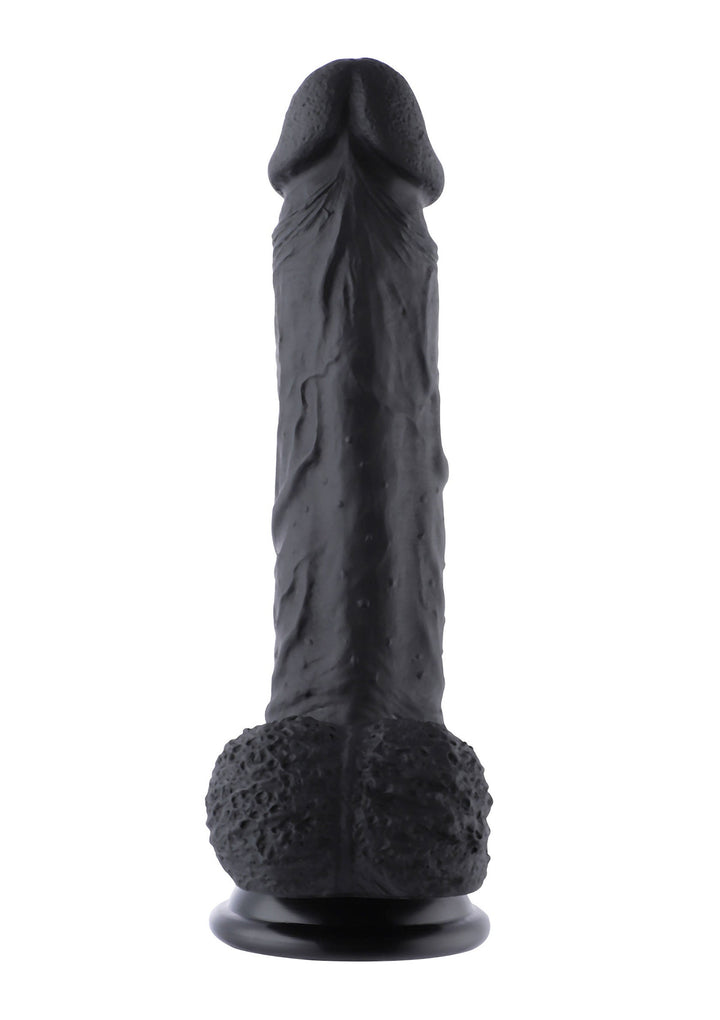 Hismith KlicLok Dildo 20 cm - Zwart - afbeelding 5