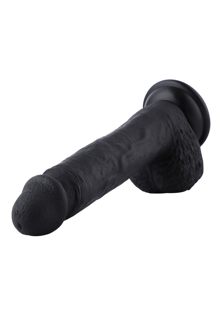 Hismith KlicLok Dildo 20 cm - Zwart - afbeelding 7