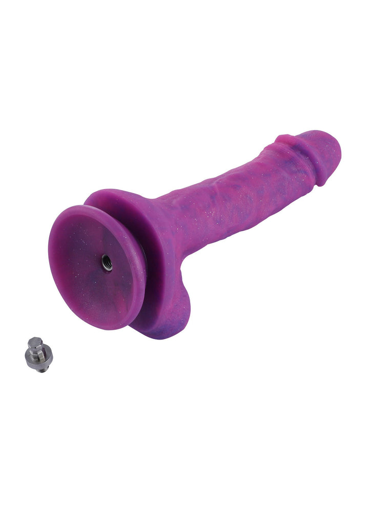 Hismith KlicLok Dildo 19 cm - Paars - afbeelding 8