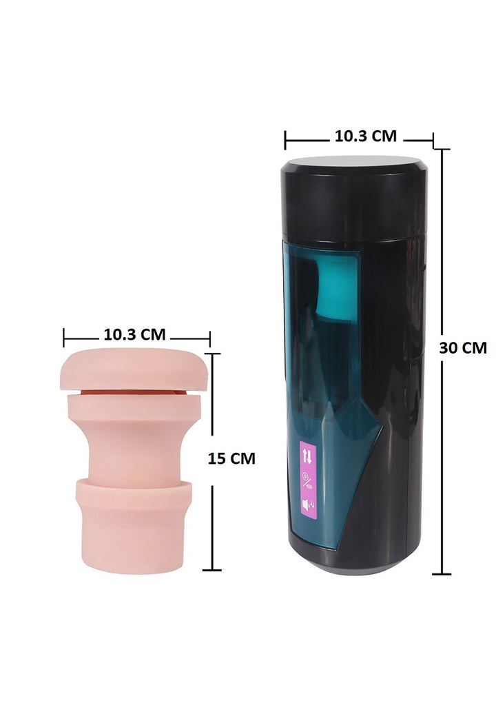 Hismith KlicLok Vibrating Stroker masturbator