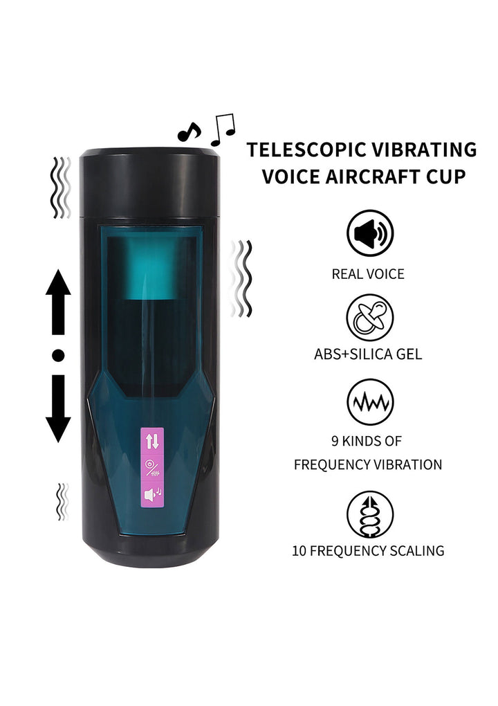Hismith KlicLok Vibrating Stroker masturbator