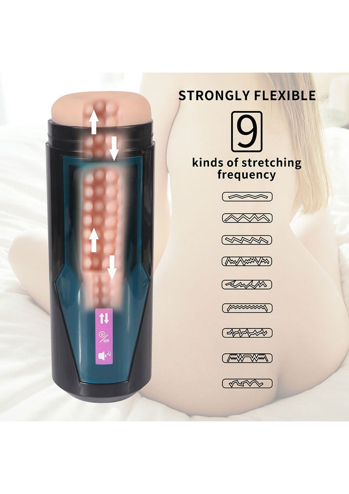 Hismith KlicLok Vibrating Stroker masturbator