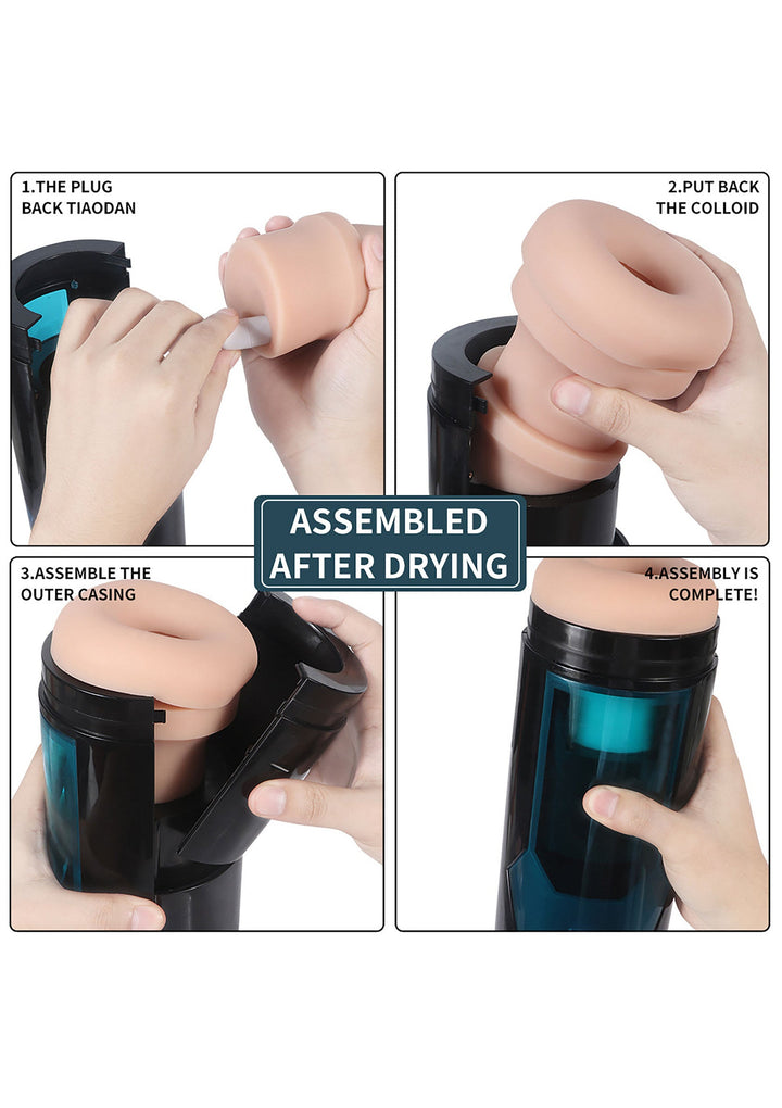 Hismith KlicLok Vibrating Stroker masturbator