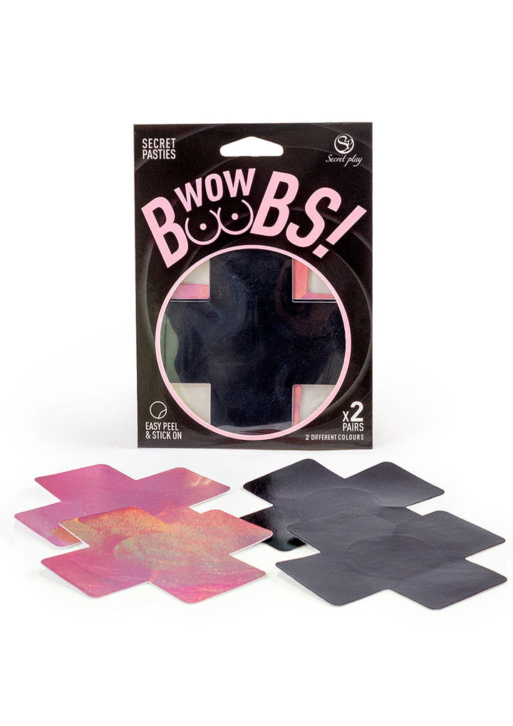 Secret Play Cross Nipple Pasties tepelstickers