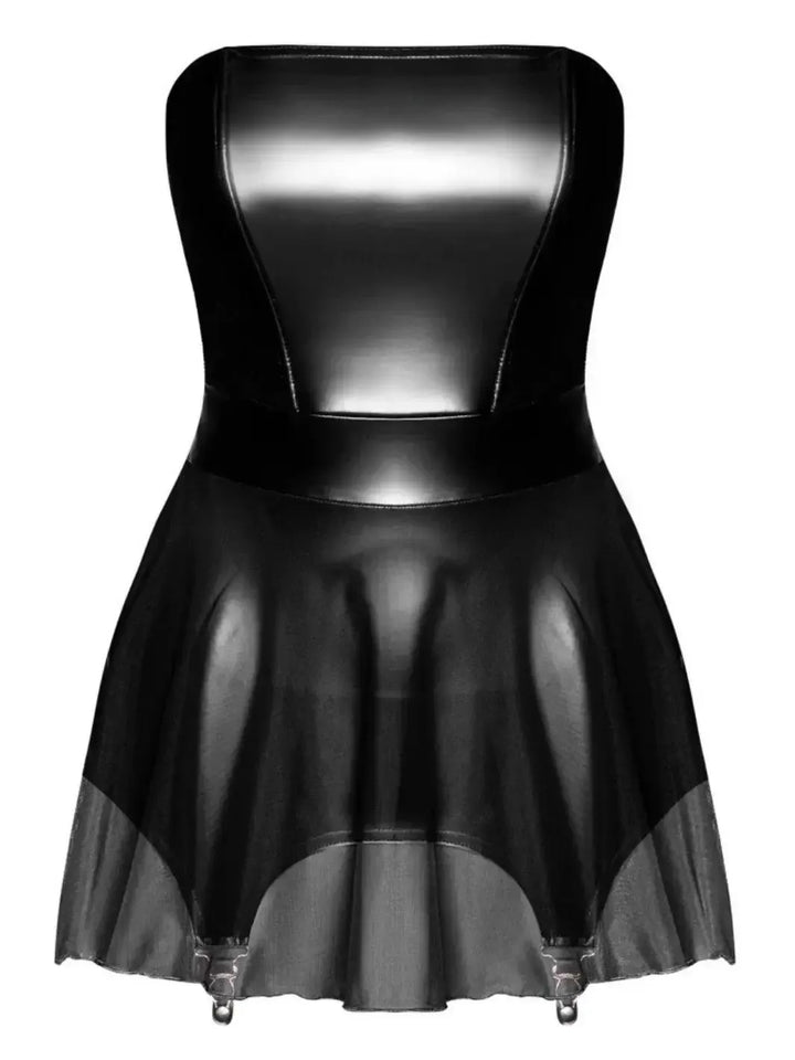 Noir Handmade Suspender Jurk en Jarretel | Jurk - Noir Handmade | SIN&LACE