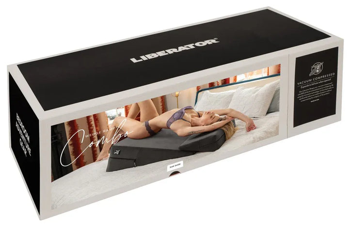 Liberator Wedge/Ramp zwart | Bondage kussen - Liberator | SIN&LACE