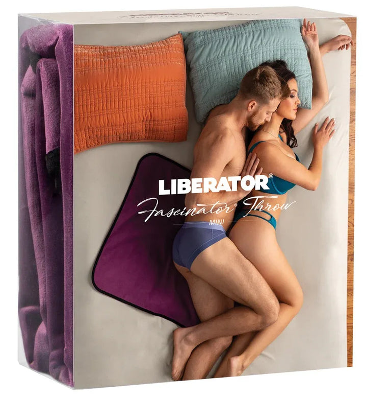 Liberator Fascinator Throw Mini paars | Sex laken - Liberator | SIN&LACE