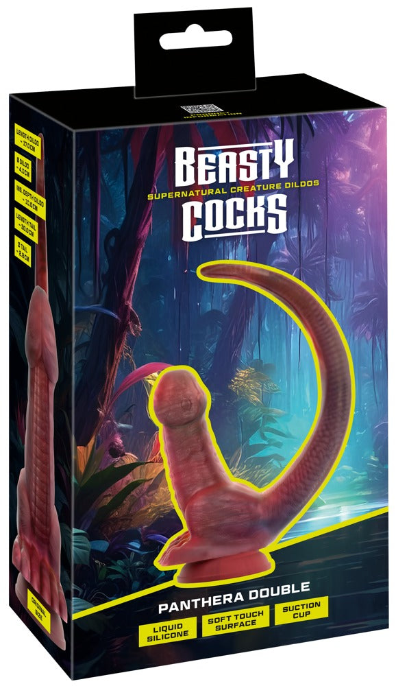 Beasty Cocks Panthera dubbele dildo | SIN&LACE