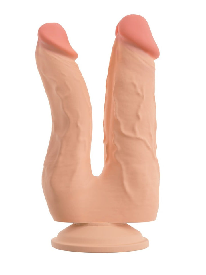 Nature Skin buigbare dubbele penetrator licht huidskleurig