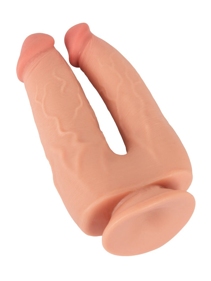 Nature Skin buigbare dubbele penetrator licht huidskleurig